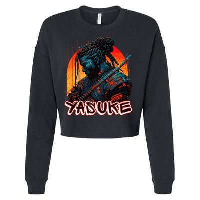 Yasuke African Samurai Premium Cropped Pullover Crew