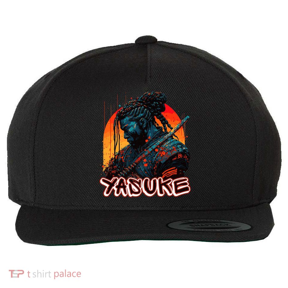 Yasuke African Samurai Premium Wool Snapback Cap