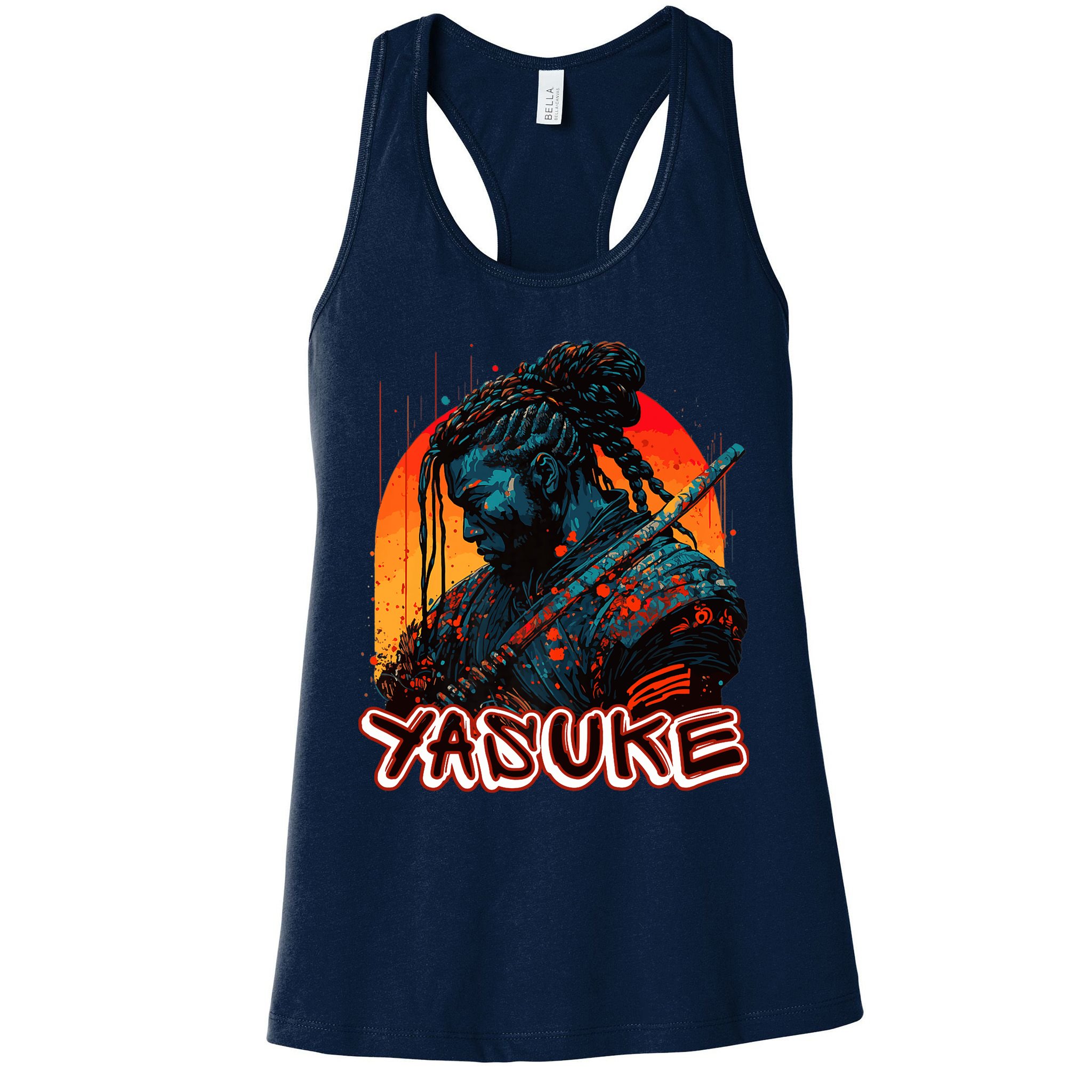 Yasuke African Samurai Premium Womens Tank Top