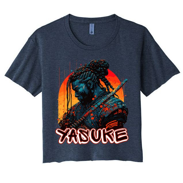 Yasuke African Samurai Premium Crop Top