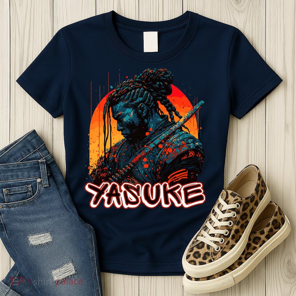 Yasuke African Samurai Premium Womens T-Shirt
