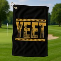 Yeet Apparel Saying Golf Towel