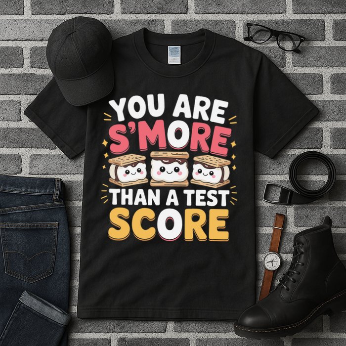 You Are Smore Than A Test Score Test Day Teacher Tall T-Shirt