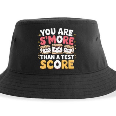 You Are Smore Than A Test Score Test Day Teacher Sustainable Bucket Hat