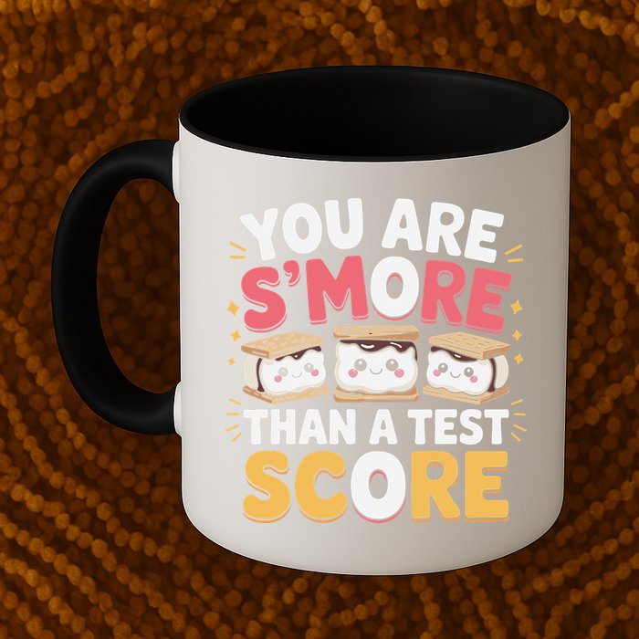 You Are Smore Than A Test Score Test Day Teacher Mug