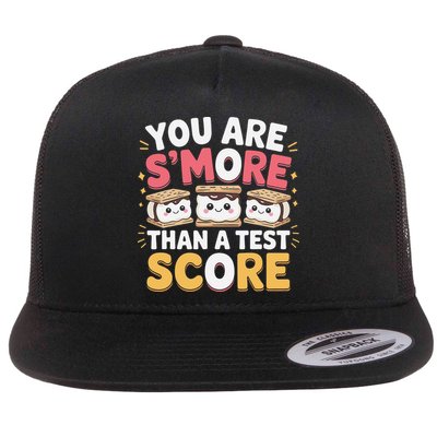 You Are Smore Than A Test Score Test Day Teacher Flatbill Hat