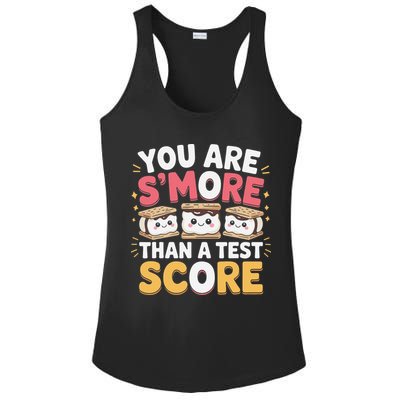 You Are Smore Than A Test Score Test Day Teacher Ladies PosiCharge Competitor Racerback Tank