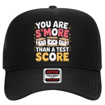 You Are Smore Than A Test Score Test Day Teacher Trucker Hat