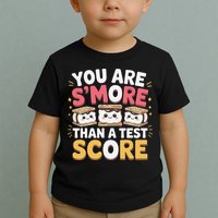 You Are Smore Than A Test Score Test Day Teacher Toddler T-Shirt