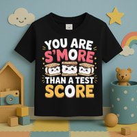 You Are Smore Than A Test Score Test Day Teacher Toddler T-Shirt
