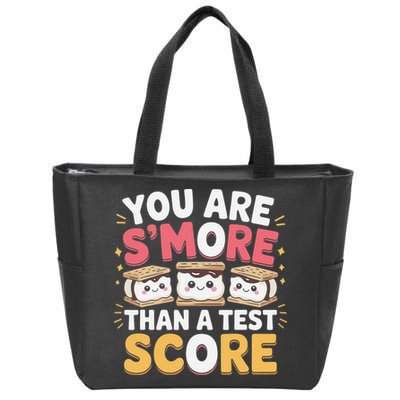 You Are Smore Than A Test Score Test Day Teacher Zip Tote Bag