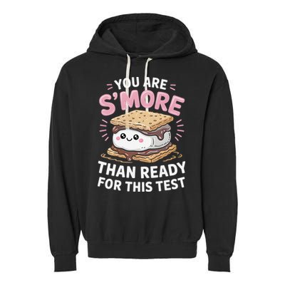 You Are Smore Than Ready For This Test Day Teacher Garment-Dyed Fleece Hoodie