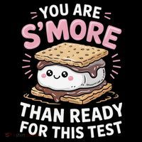 You Are Smore Than Ready For This Test Day Teacher Tie Dye Hoodie
