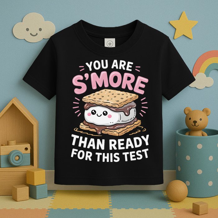 You Are Smore Than Ready For This Test Day Teacher Toddler T-Shirt