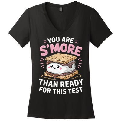 You Are Smore Than Ready For This Test Day Teacher Women's V-Neck T-Shirt