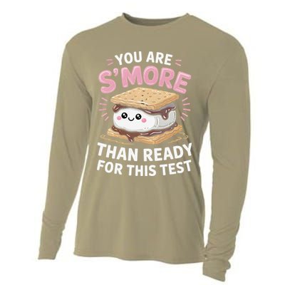 You Are Smore Than Ready For This Test Day Teacher Cooling Performance Long Sleeve Crew