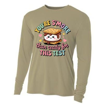 You Are Smore Than A Test Score State Test Day Teacher Cooling Performance Long Sleeve Crew