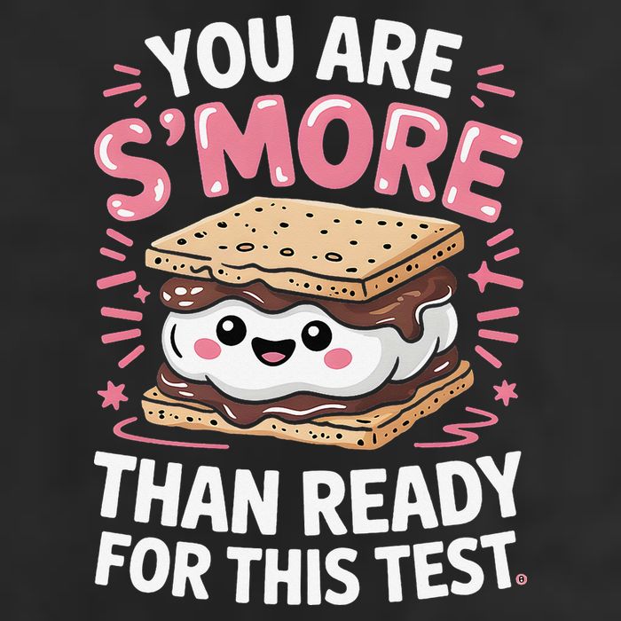 You Are Smore Than Ready For This Test Day Teacher Garment-Dyed Fleece Hoodie