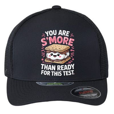 You Are Smore Than Ready For This Test Day Teacher Flexfit Unipanel Trucker Cap