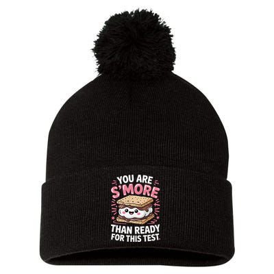 You Are Smore Than Ready For This Test Day Teacher Pom Pom 12in Knit Beanie
