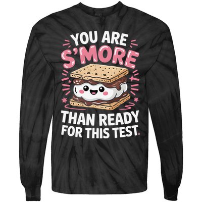 You Are Smore Than Ready For This Test Day Teacher Tie-Dye Long Sleeve Shirt