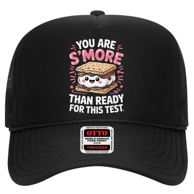You Are Smore Than Ready For This Test Day Teacher Trucker Hat