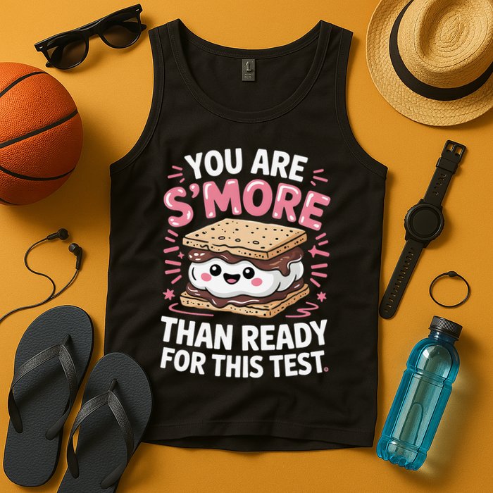 You Are Smore Than Ready For This Test Day Teacher Tank Top