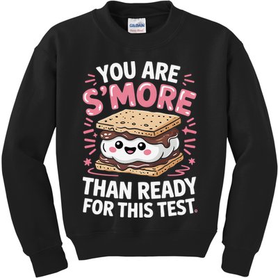 You Are Smore Than Ready For This Test Day Teacher Kids Sweatshirt