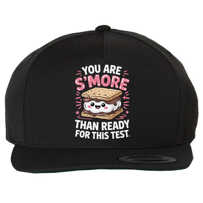 You Are Smore Than Ready For This Test Day Teacher Wool Snapback Cap
