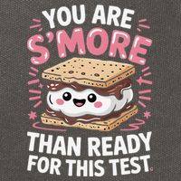You Are Smore Than Ready For This Test Day Teacher Cotton Canvas Backpack