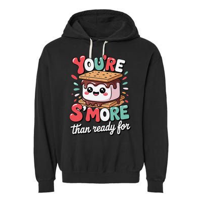 You Are Smore Than A Test Score State Teacher Funny Garment-Dyed Fleece Hoodie