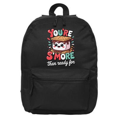 You Are Smore Than A Test Score State Teacher Funny 16 in Basic Backpack