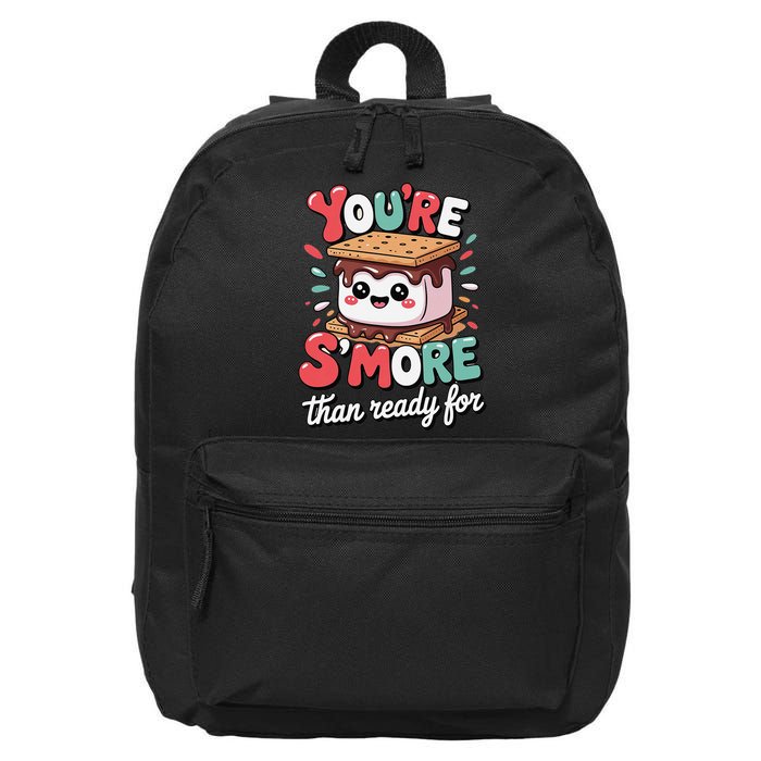 You Are Smore Than A Test Score State Teacher Funny 16 in Basic Backpack