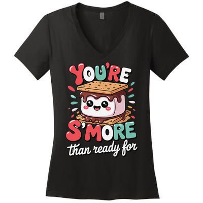 You Are Smore Than A Test Score State Teacher Funny Women's V-Neck T-Shirt