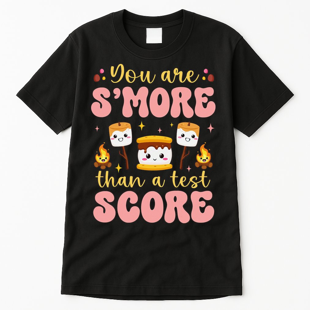 You Are Smore Than Ready For This Test Test Day Teacher 1 Gift Tall T-Shirt