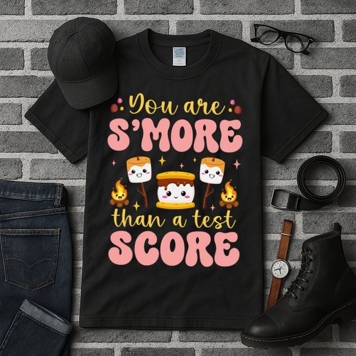 You Are Smore Than Ready For This Test Test Day Teacher 1 Gift Tall T-Shirt