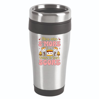 You Are Smore Than Ready For This Test Test Day Teacher 1 Gift 16oz Travel Tumbler