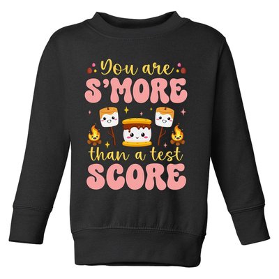 You Are Smore Than Ready For This Test Test Day Teacher 1 Gift Toddler Sweatshirt