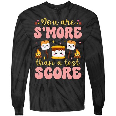 You Are Smore Than Ready For This Test Test Day Teacher 1 Gift Tie-Dye Long Sleeve Shirt