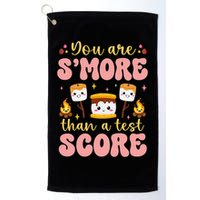 You Are Smore Than Ready For This Test Test Day Teacher 1 Gift Golf Towel
