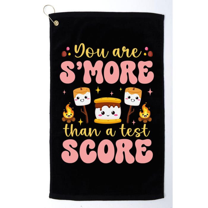 You Are Smore Than Ready For This Test Test Day Teacher 1 Gift Golf Towel