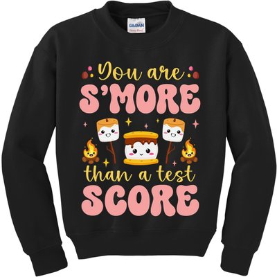You Are Smore Than Ready For This Test Test Day Teacher 1 Gift Kids Sweatshirt