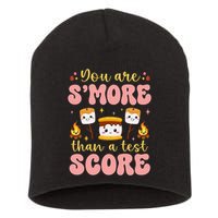 You Are Smore Than Ready For This Test Test Day Teacher 1 Gift Short Acrylic Beanie