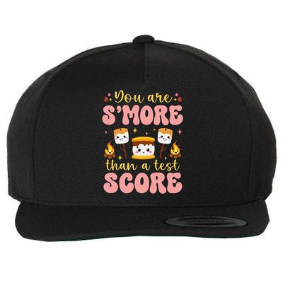 You Are Smore Than Ready For This Test Test Day Teacher 1 Gift Wool Snapback Cap