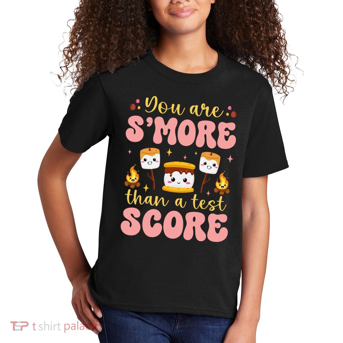 You Are Smore Than Ready For This Test Test Day Teacher 1 Gift Kids T-Shirt