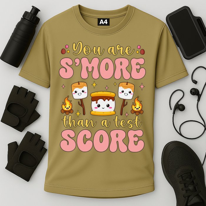 You Are Smore Than Ready For This Test Test Day Teacher 1 Gift Performance Shirt