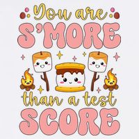 You Are Smore Than Ready For This Test Test Day Teacher 1 Gift Garment-Dyed Sweatshirt