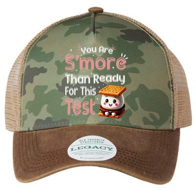 You Are Smore Than Ready For This Test Testing Day Teacher Legacy Tie Dye Trucker Hat