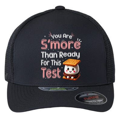 You Are Smore Than Ready For This Test Testing Day Teacher Flexfit Unipanel Trucker Cap