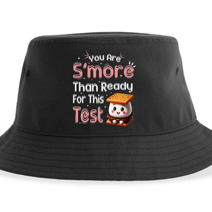 You Are Smore Than Ready For This Test Testing Day Teacher Sustainable Bucket Hat